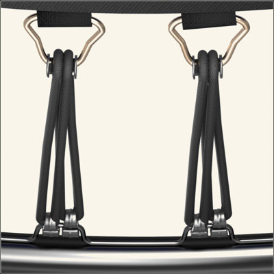 Trampoline Springfree No Gap de 6 pi avec cordes élastiques, silencieux et sécuritaire pour les enfants, tapis de saut résistant aux rayons UV