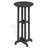 HDPE Outdoor Swivel Bar Stool & Round Table Set (3-Piece)-1990523002