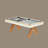 A Versatile three-in-one Table that Serves as Both a Billiards Table and a Dining Table.