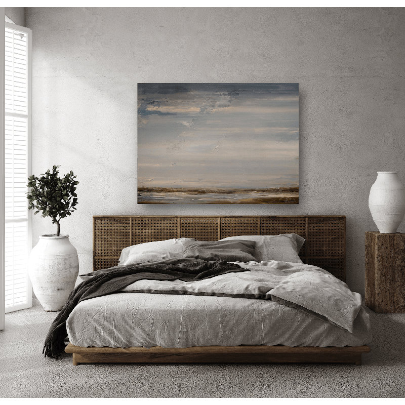 Breakers Print, 30" H x 40" W x 1.5" D, Wrapped Canvas