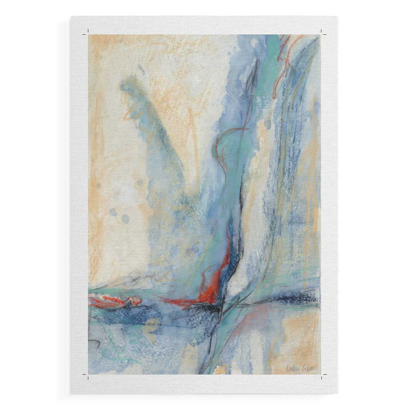 Cracking Open II - Impression sur toile seulement - NON CADRE, H 48 po x l 32 po