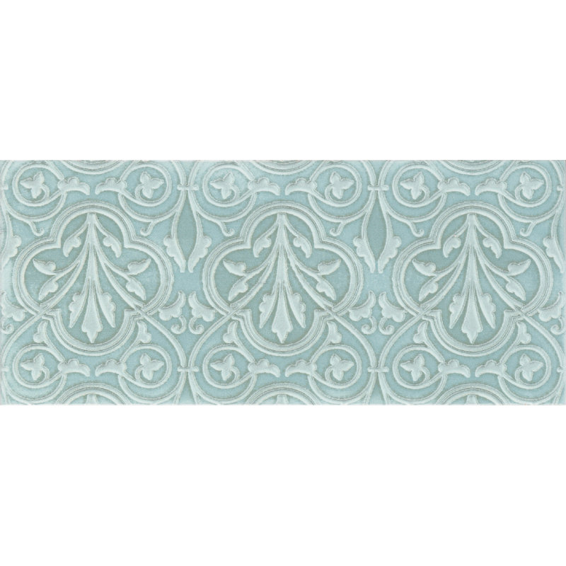 Maiolica Chantilly Venetian 4x10 Deco, Aqua