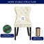 Chaise parsons capitonnée et rembourrée à oreilles (ensemble de 4)-1444264794-1444264797