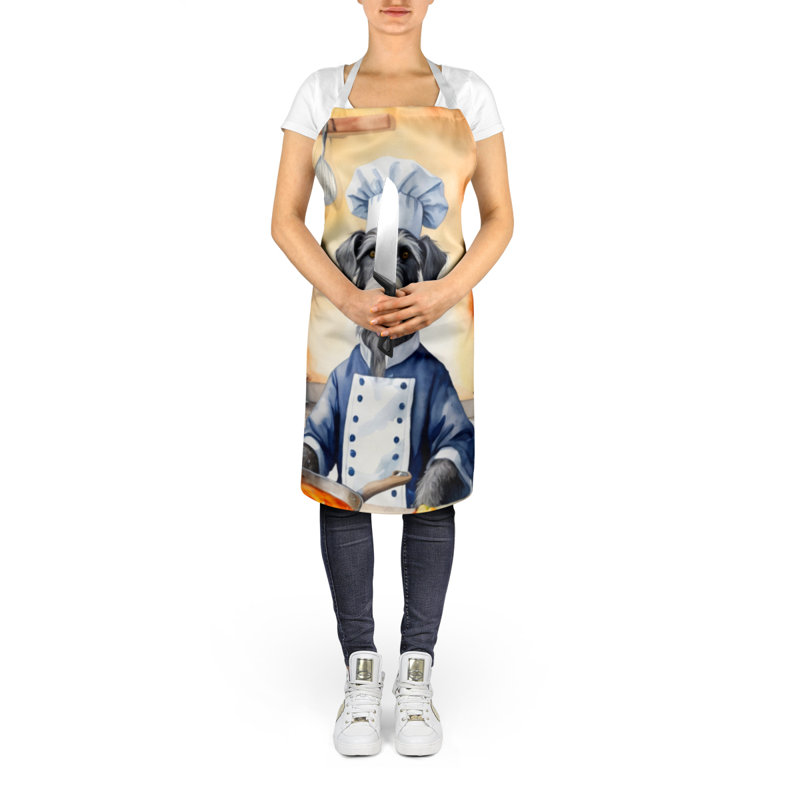 No Pattern Bib Apron