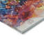 Tapis bleu marine lavable à la machine arbre de Noël intérieur / extérieur Xhevrie-1011192458