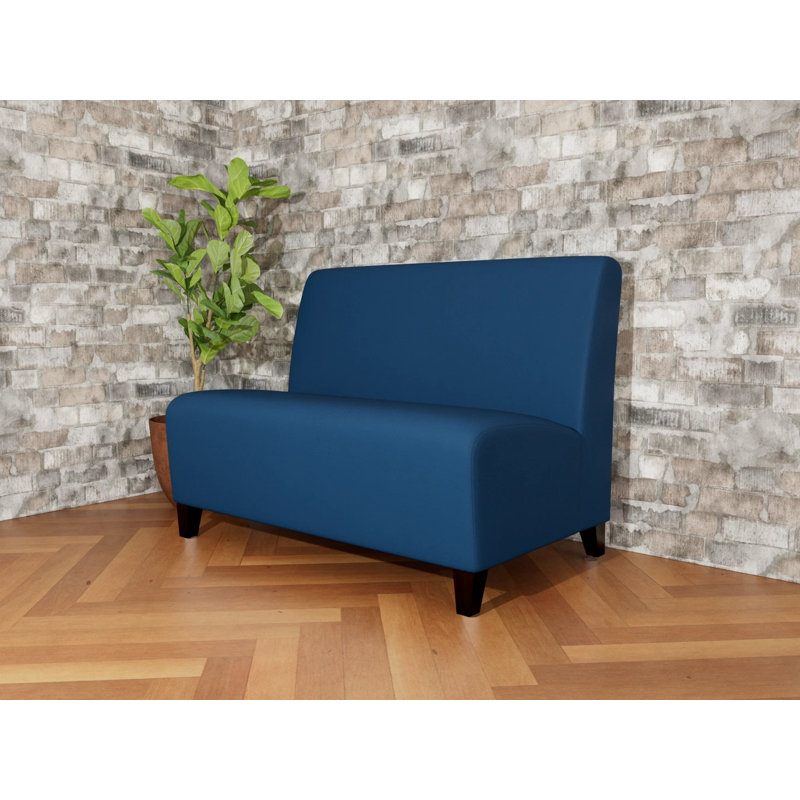 Causeuse sans accoudoirs Ravenna, Patriot Plus Blue Ridge, Bois noir