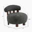 Fauteuil d'appoint Modern Bouble-1433650576