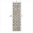Kaleya Berber Geometric Shag Gray/Ivory Rug-1636547774