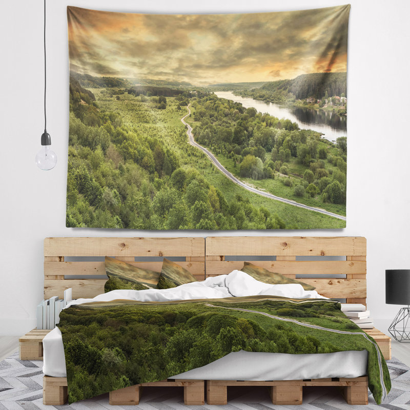 Polyester Tapestry, 68" H x 80" W