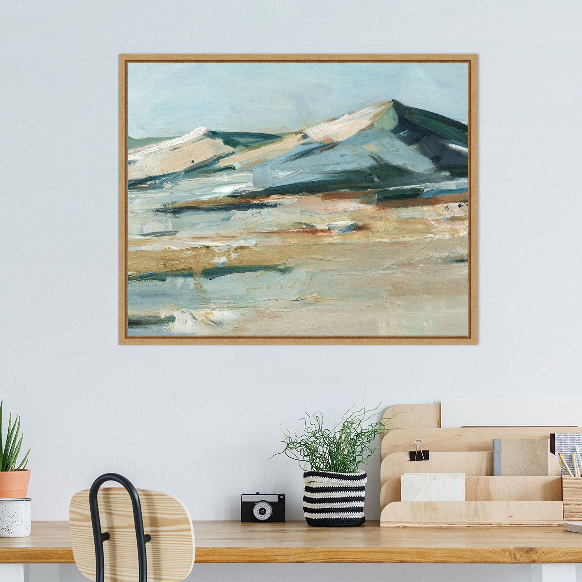 Lark Manor™ Spring Mountain View II by Ethan Harper Framed Canvas Wall ...