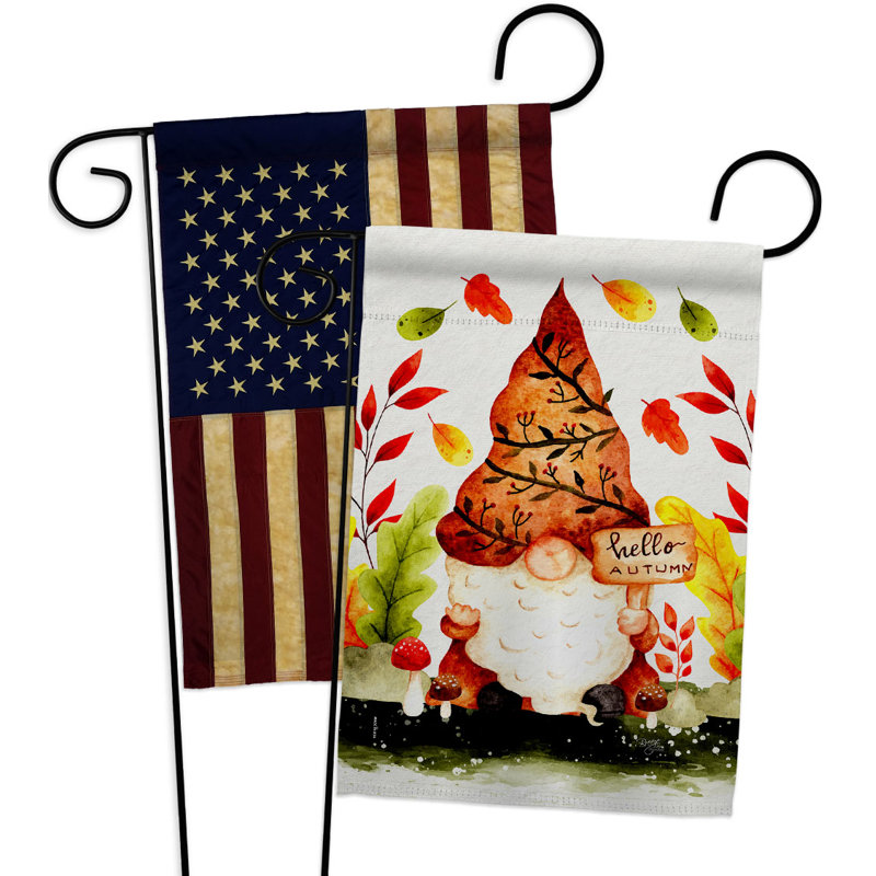 Drapeaux de jardin 18,5 x 13 pi