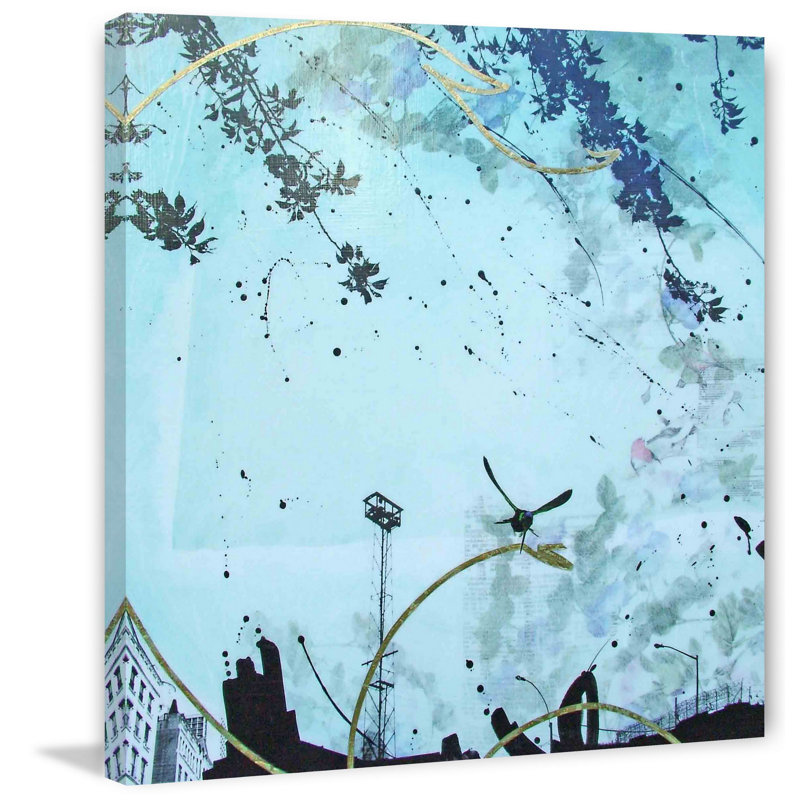 Oblivion 1 Piece Wrapped Canvas Painting, 46 cm H x 46 cm W
