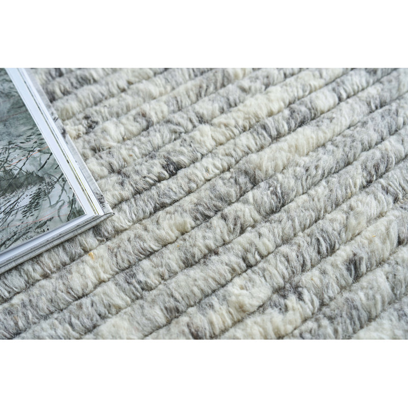 Kaza Wool Striped Indoor Rug, Rectangle 12' x 15'