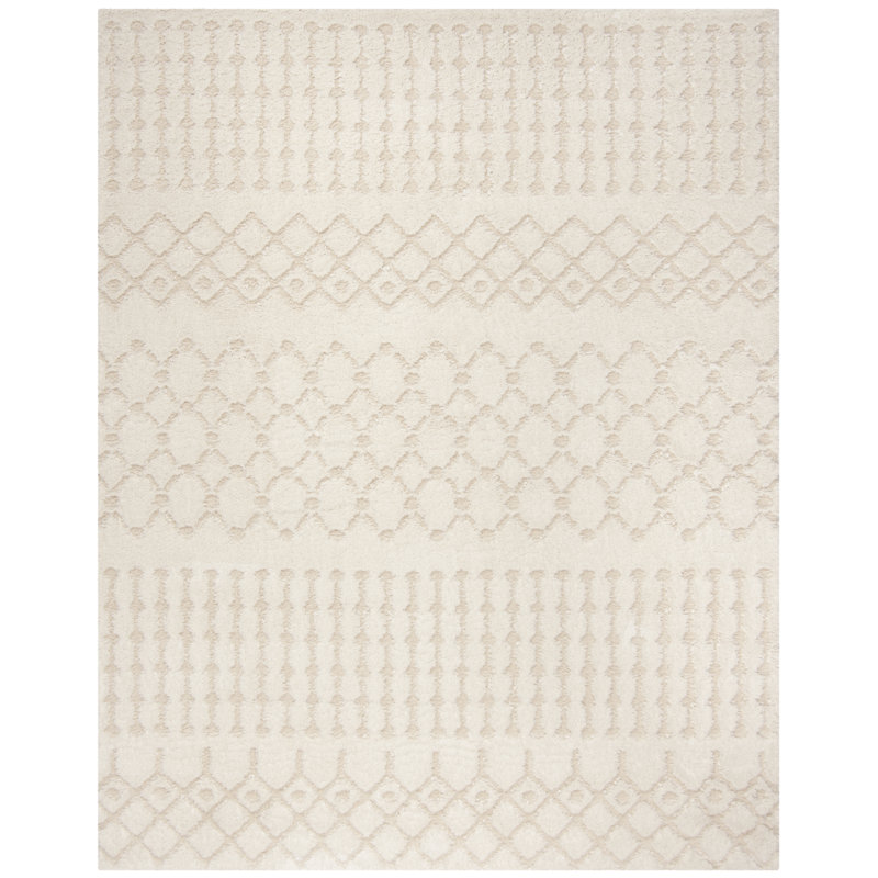 Tapis crème Burnvale, Rectangle 3 pi x 5 pi
