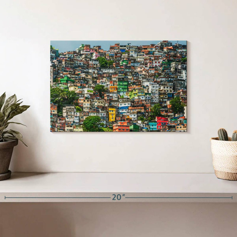 Lilie Rocinha Favela, 8" H x 12" W
