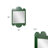 Scalloped Lacquered Mirror-1096032821
