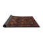 Tapis brun/noir/beige traditionnel Ayako-17681887