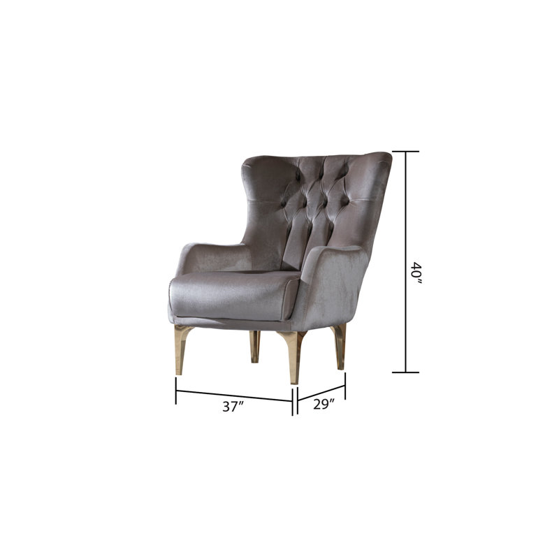 Siège taupe tendance pour le salon - Revêtement de chaise berçante de style moderne avec structure en bois et revêtement souple