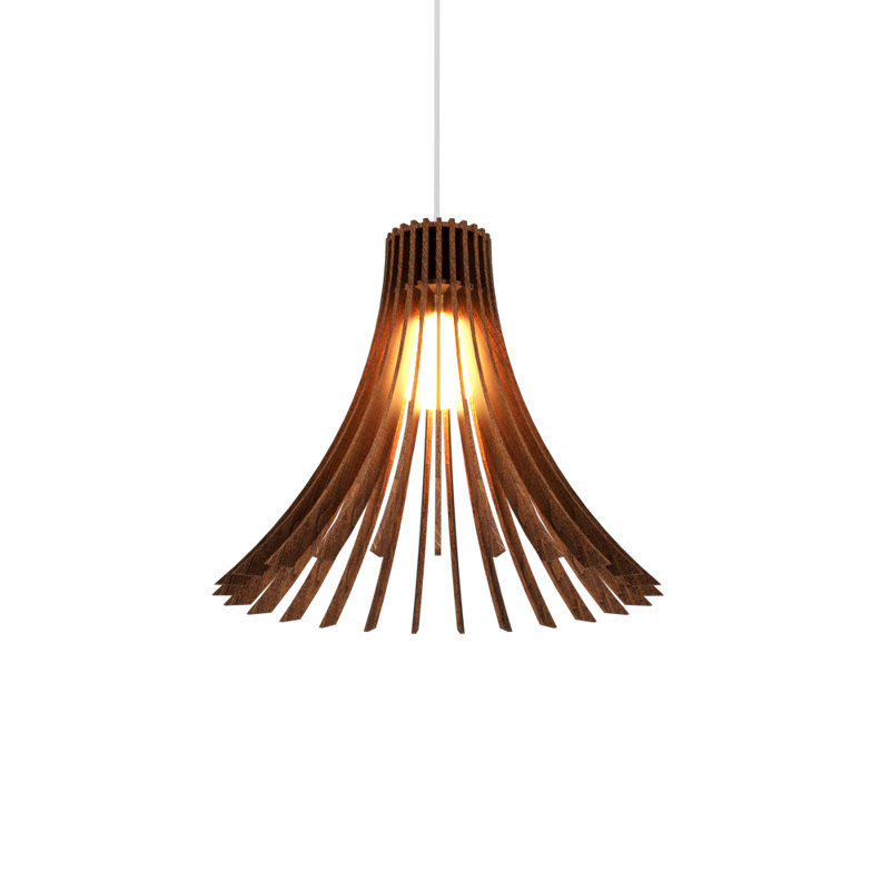 Stecche Di Legno 1 - Light Single Pendant, Imbuia, Imbuia