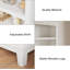 181.2cm H x 80cm W Composite Bookcase