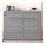 Lit escamotable double pleine grandeur, gris