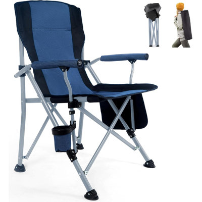 Chaise de plage pliante portative pour l'extérieur, support de chaise pliable robuste 330 lb