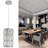 Katey Modern Crystal Chandelier Single Pendant Lighting With Adjustable Height-1059877217