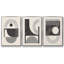Angled Spaces IVFramed Premium Gallery, ensemble de 3 toiles tendues-97759649-97759652
