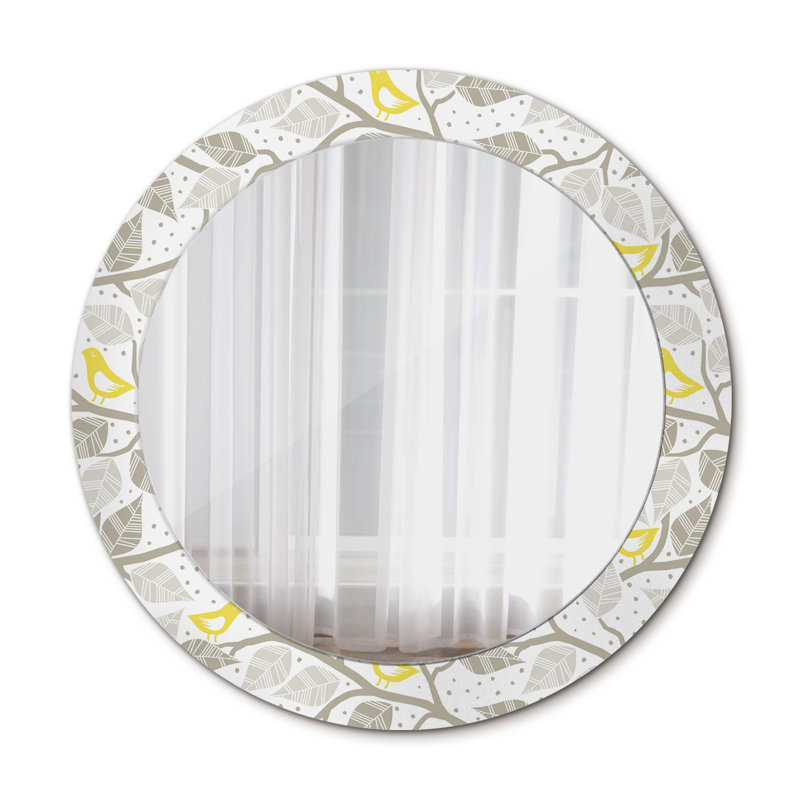 Huldar Glass Flat Wall Mirror