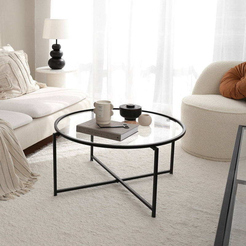 Dorfman Frame Coffee Table, Black