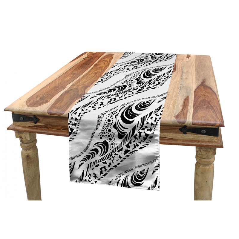 Abstract Table Runner, 72" x 16"