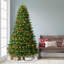 7.5' Artificial Fir Christmas Tree with Color & Clear Lights