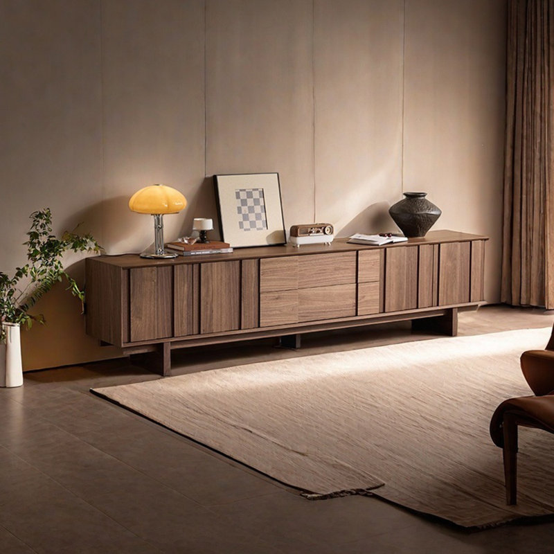 Meuble télé Retro, 70.86", Brun
