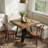 Square Dining Table for 4