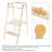 2-Step Kitchen Stepper Folding Step Stool, Step Ladder