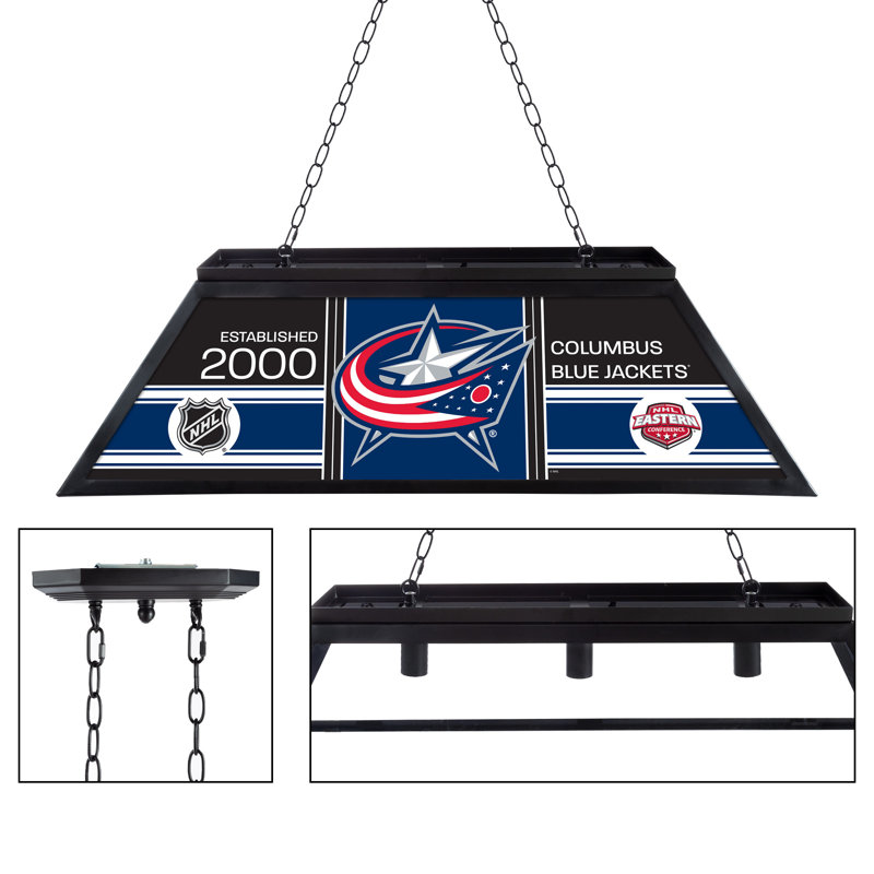 Columbus Blue Jackets Patch  44-Inch Pool Table Light