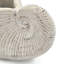 Pot à fleurs 11,5X6,7X7,7 "sable et ciment Nautilus avec finition texturée beige-1072398909