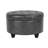 Lona Faux Leather Ottoman-991071654