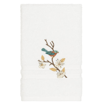 Spring Time Turkish Cotton Midweight Hand Towel
