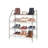 4-Tier 12-Pair Freestanding Shoe Rack-118445083