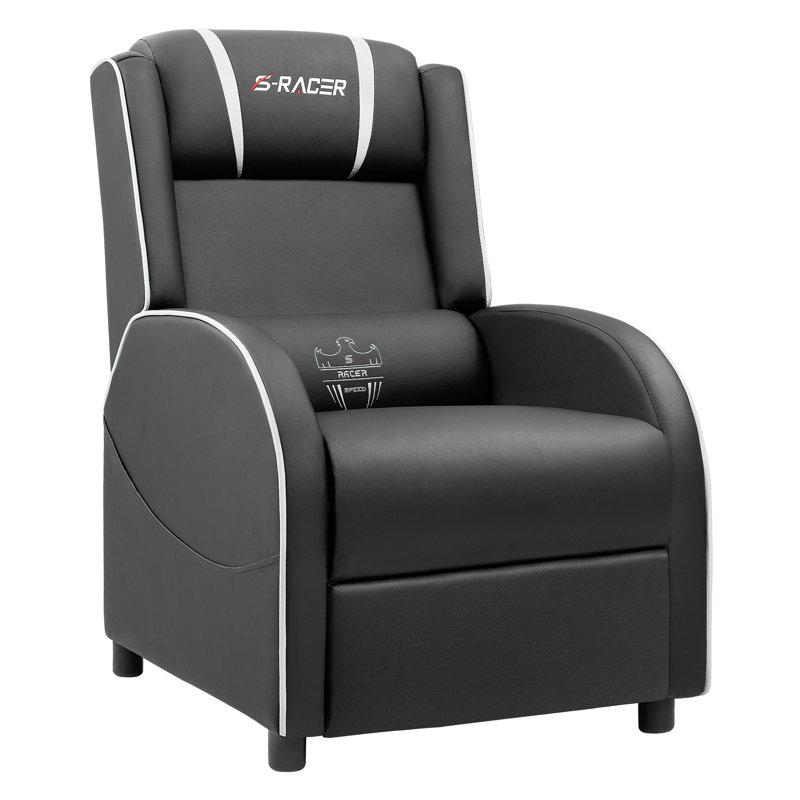 Homall Game Chair, Black/White