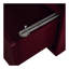Table de chevet Jolene - rouge foncé