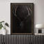 "Bois foncé, silhouette, faune, illustrations, impressionnisme, décoration murale"-108571038
