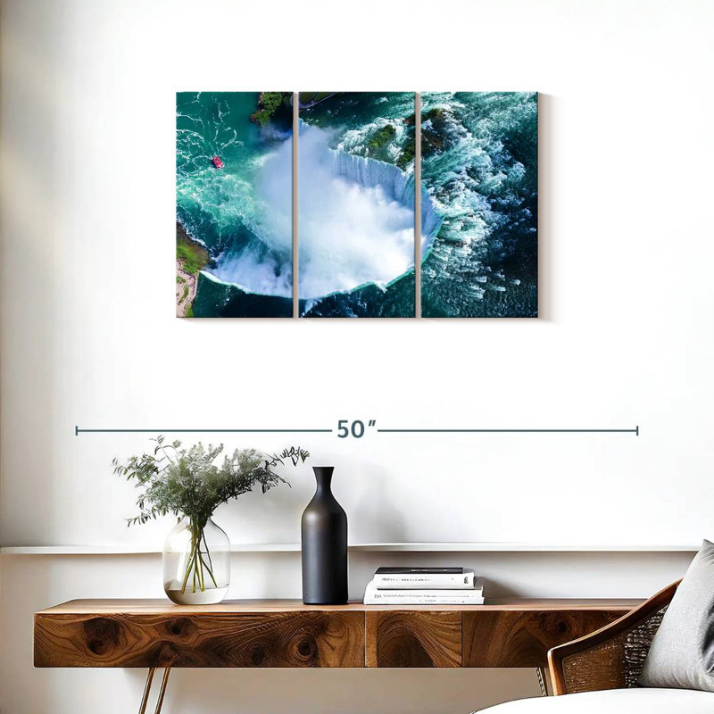 Alvord Canadian Side Of Niagara Falls, 20" H x 33" W