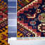 Nodine Oriental Area Rug in Blue