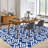 Washable Area Rug, Modern Geometry Printed Accent Rug Indoor Soft Lightweight Rug Non Slip Backing Throw Carpet For Living Room Bedroom Dining Room-808818644