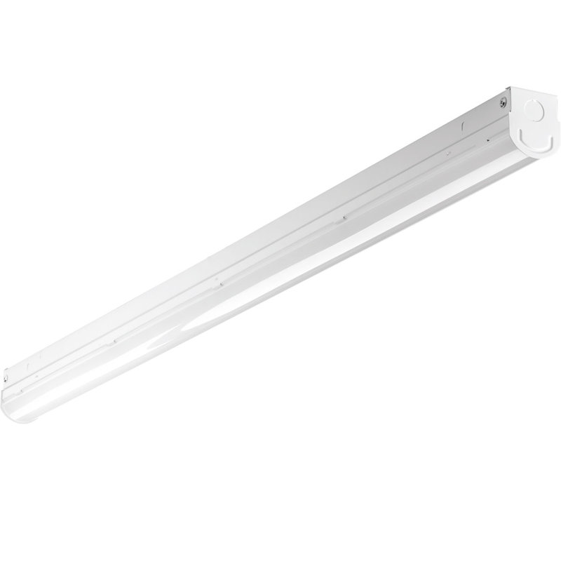 White 48-Inch LED Strip Light with Glass Lens