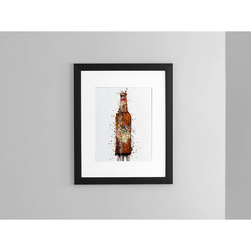 Beer Bottle - Single Picture Frame Print