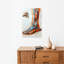 «Anatomical Leg and Skull», art mural rétro-129142842