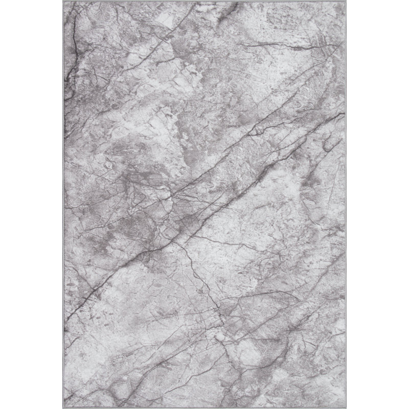 Cevriye Machine -made Area Rug, Grey/Brown/Blue, Rectangular 120 x 170cm